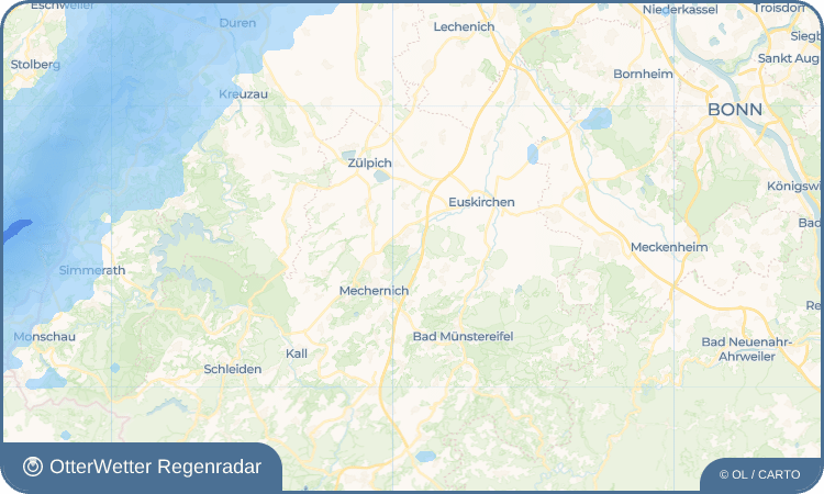 OtterWetter Regenradar-Widget Satzvey