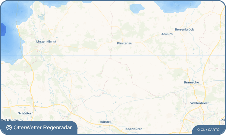 OtterWetter Regenradar-Widget Schale