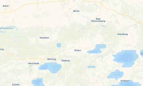 Regenradar Vorschaubild - Aktuelle Niederschläge in Scharfenberg und Umgebung
