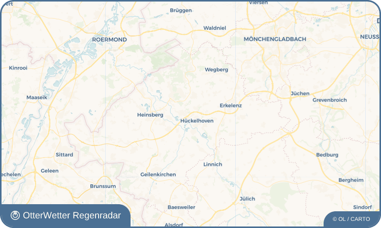 OtterWetter Regenradar-Widget Schaufenberg
