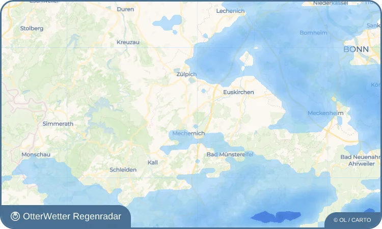 Widget-Vorschau für Schaven Wetter-Widget-Vorschau mit Vorhersagedaten für Schaven