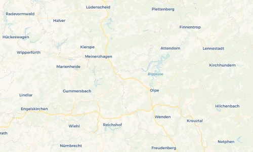 Regenradar Vorschaubild - Aktuelle Niederschläge in Scheda und Umgebung