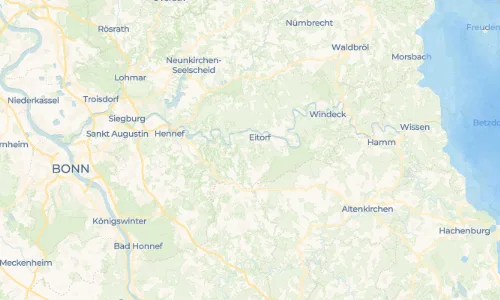 Regenradar Vorschaubild - Aktuelle Niederschläge in Scheidsbach und Umgebung