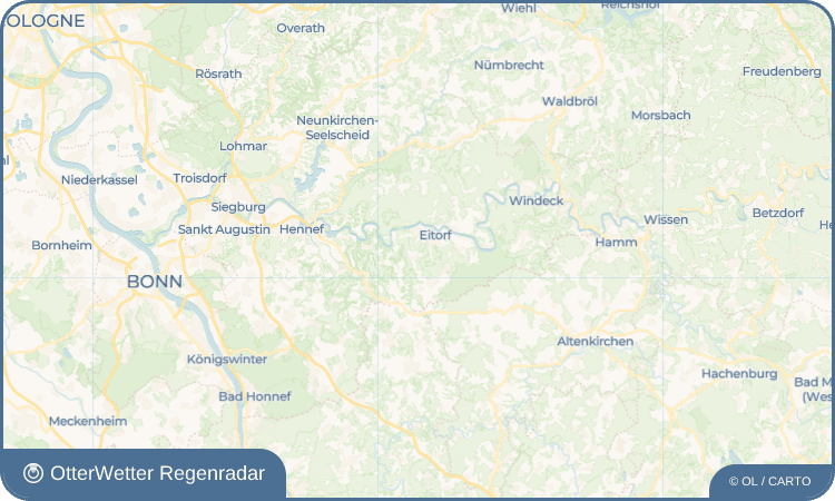 OtterWetter Regenradar-Widget Scheidsbach