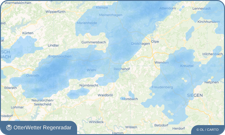 OtterWetter Regenradar-Widget Schemmerhausen