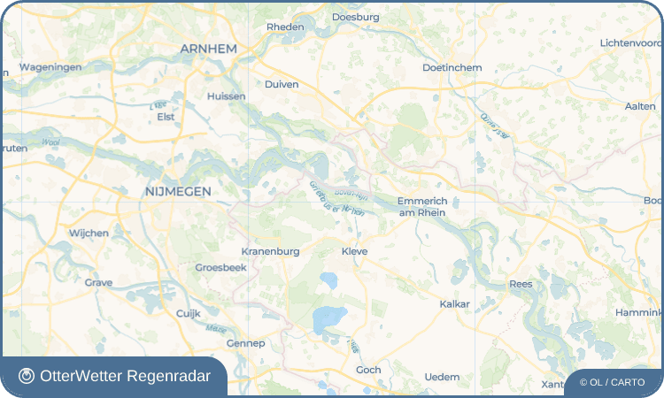 OtterWetter Regenradar-Widget Schenkenschanz