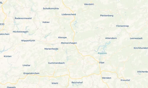 Regenradar Vorschaubild - Aktuelle Niederschläge in Scherl und Umgebung