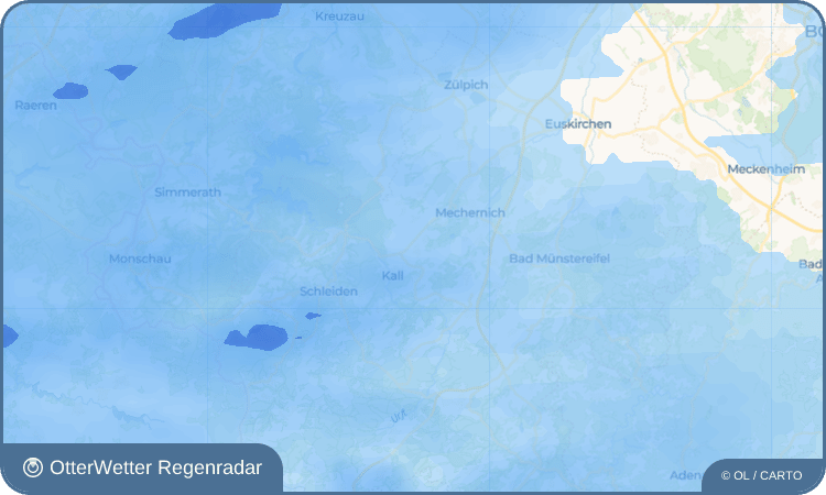 OtterWetter Regenradar-Widget Scheven