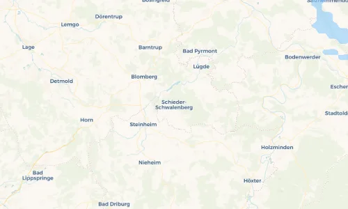 Regenradar Vorschaubild - Aktuelle Niederschläge in Schieder-Schwalenberg und Umgebung