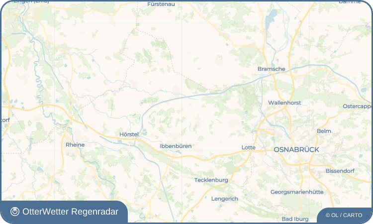OtterWetter Regenradar-Widget Schlickelde
