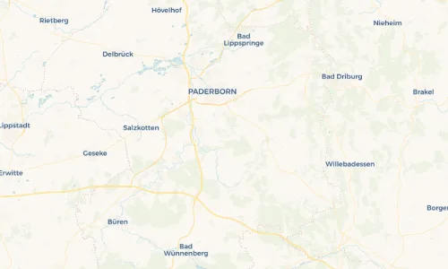 Regenradar Vorschaubild - Aktuelle Niederschläge in Schloss Hamborn und Umgebung