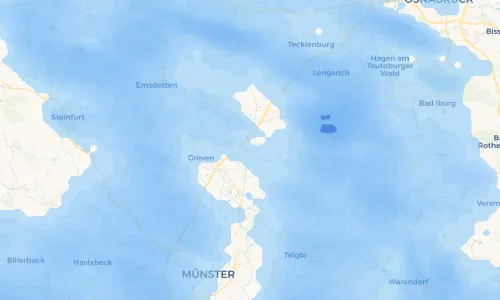 Regenradar Vorschaubild - Aktuelle Niederschläge in Schmedehausen und Umgebung