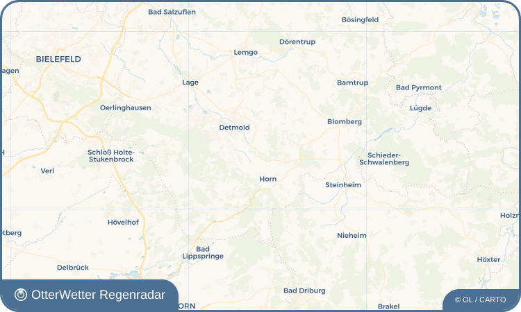 OtterWetter Regenradar-Widget Schmedissen
