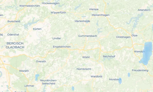 Regenradar-Vorschau: aktuelle Niederschläge in Schneppsiefen und Umgebung
