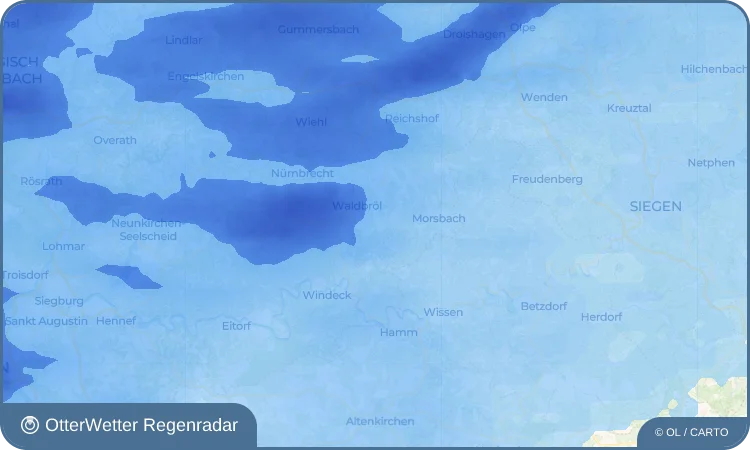 Wetter-Widget-Vorschau mit Vorhersagedaten für Schnörringen