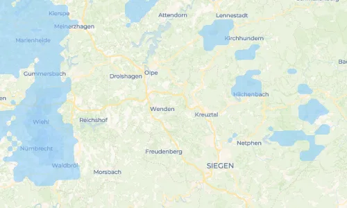 Regenradar Schönau: aktuelle Niederschläge in Schönau und Umgebung, Stand 24. Oktober 2026 um 0:50 Uhr