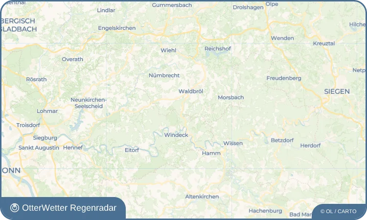 Wetter-Widget-Vorschau mit Vorhersagedaten für Schönenbach