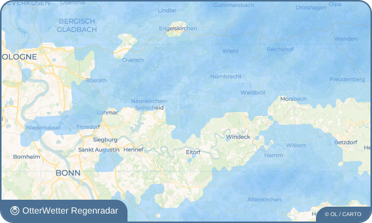OtterWetter Regenradar-Widget Schönenberg