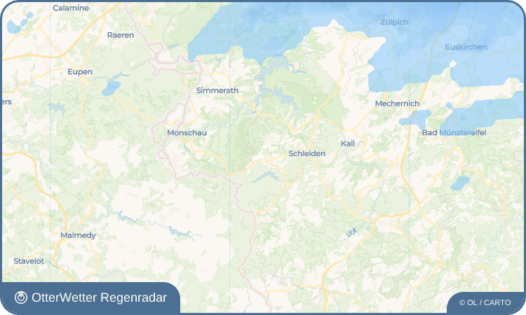 OtterWetter Regenradar-Widget Schöneseiffen