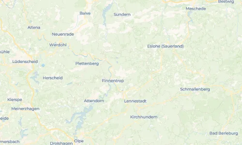 Regenradar Vorschaubild - Aktuelle Niederschläge in Schönholthausen und Umgebung
