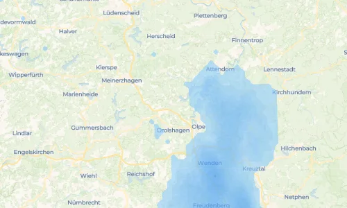 Regenradar Vorschaubild - Aktuelle Niederschläge in Schreibershof und Umgebung