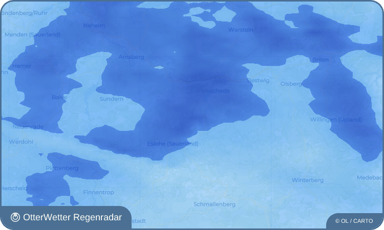 OtterWetter Regenradar-Widget Schüren