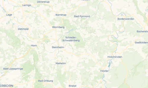Regenradar-Vorschau: aktuelle Niederschläge in Schwalenberg und Umgebung