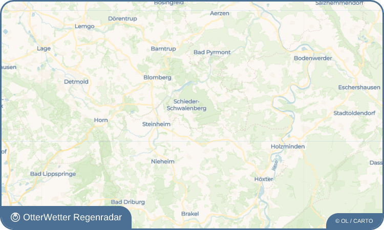 Wetter-Widget-Vorschau mit Vorhersagedaten für Schwalenberg