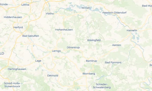 Regenradar Schwelentrup: aktuelle Niederschläge in Schwelentrup und Umgebung, Stand 24. Oktober 2026 um 20:05 Uhr