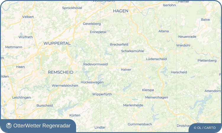 Wetter-Widget-Vorschau mit Vorhersagedaten für Schwenke