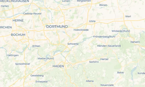Regenradar Vorschaubild - Aktuelle Niederschläge in Schwerte und Umgebung
