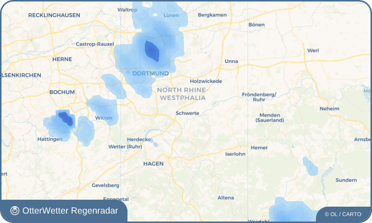 OtterWetter Regenradar-Widget Schwerte