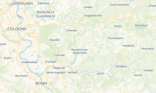 Regenradar Vorschaubild - Aktuelle Niederschläge in Seelscheid und Umgebung