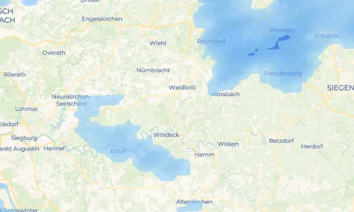 Regenradar Seifen: aktuelle Niederschläge in Seifen und Umgebung, Stand 20. Oktober 2026 um 2:30 Uhr