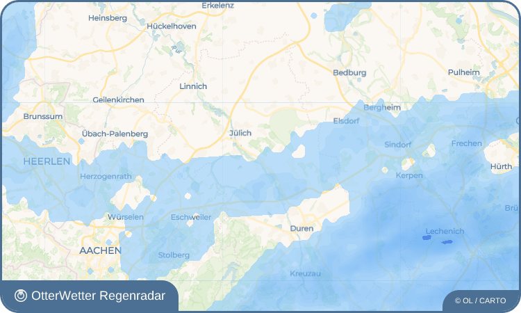 OtterWetter Regenradar-Widget Selgersdorf