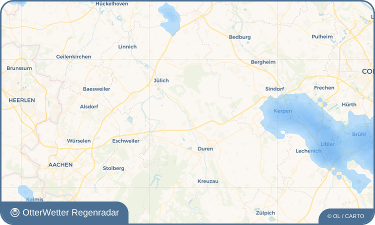 OtterWetter Regenradar-Widget Selhausen