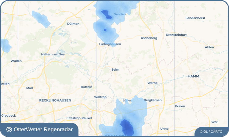 Widget-Vorschau für Selm Wetter-Widget-Vorschau mit Vorhersagedaten für Selm