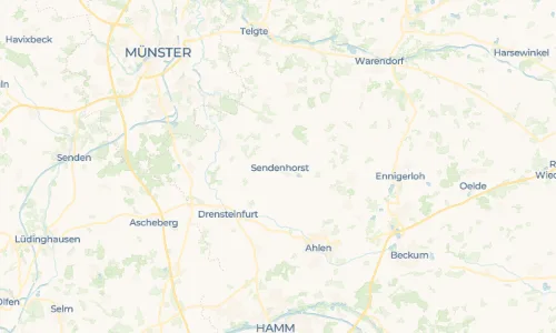 Regenradar Vorschaubild - Aktuelle Niederschläge in Sendenhorst und Umgebung