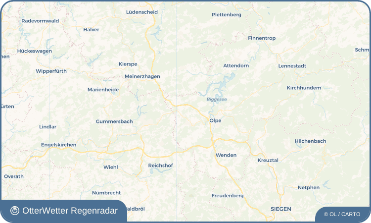 Widget-Vorschau für Sendschotten Wetter-Widget-Vorschau mit Vorhersagedaten für Sendschotten