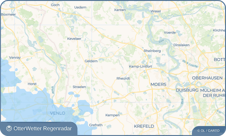 OtterWetter Regenradar-Widget Sevelen