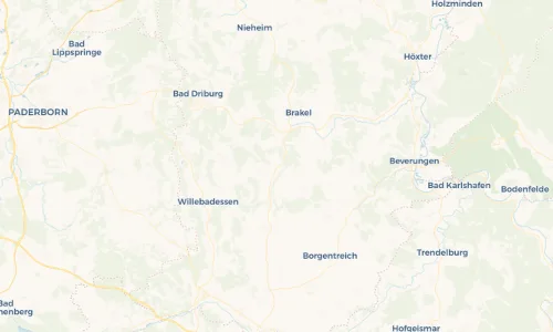 Regenradar Vorschaubild - Aktuelle Niederschläge in Siddessen und Umgebung