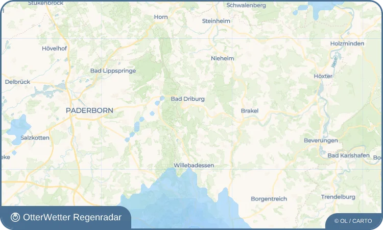 Wetter-Widget-Vorschau mit Vorhersagedaten für Siebenstern