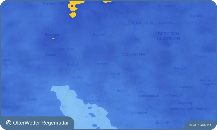 OtterWetter Regenradar-Widget Sielsdorf