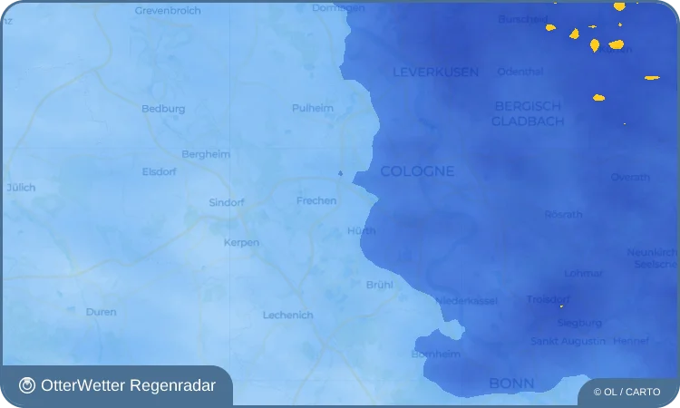 Widget-Vorschau für Sielsdorf Wetter-Widget-Vorschau mit Vorhersagedaten für Sielsdorf