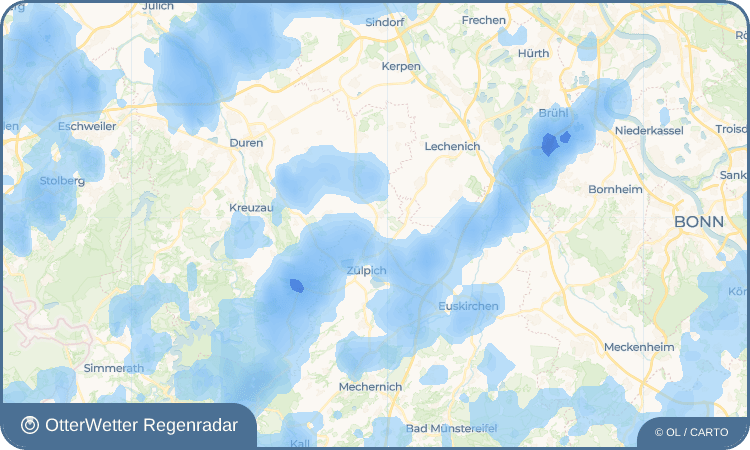 Widget-Vorschau für Sievernich Wetter-Widget-Vorschau mit Vorhersagedaten für Sievernich