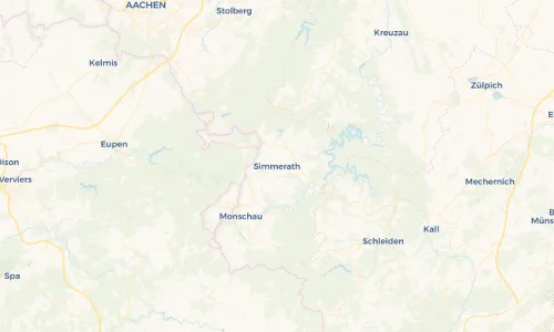 Regenradar Vorschaubild - Aktuelle Niederschläge in Simmerath und Umgebung