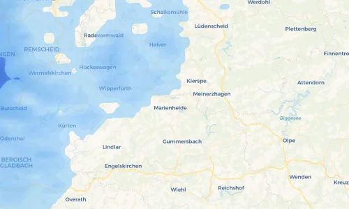 Regenradar Vorschaubild - Aktuelle Niederschläge in Singern und Umgebung