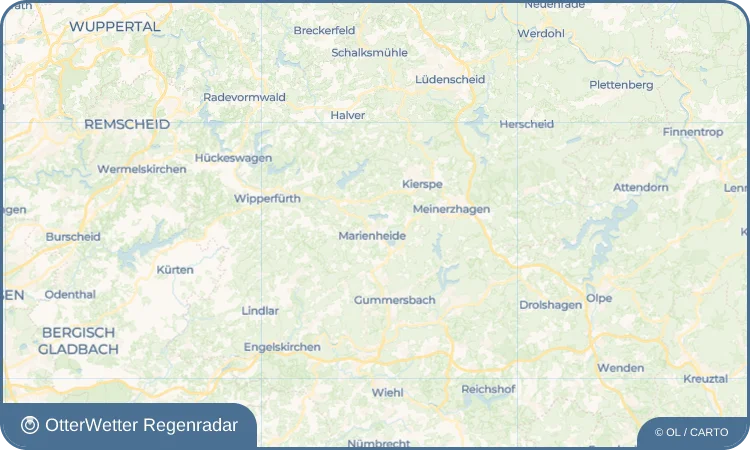 Wetter-Widget-Vorschau mit Vorhersagedaten für Singern