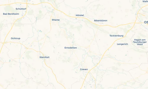 Regenradar-Vorschau: aktuelle Niederschläge in Sinningen und Umgebung
