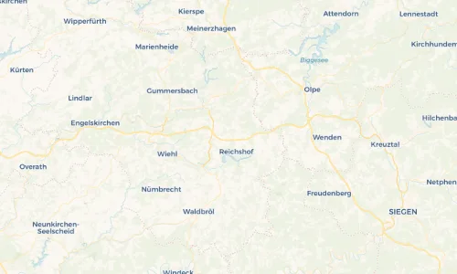 Regenradar Vorschaubild - Aktuelle Niederschläge in Sinspert und Umgebung